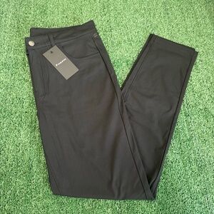 NWT NWT Fabletics The Only Pant Performance Travel Black Men Pants Size 31x32